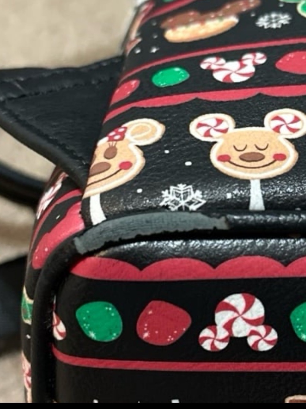Disney Parks Loungefly Holiday Snacks Backpack - Picture 13 of 14